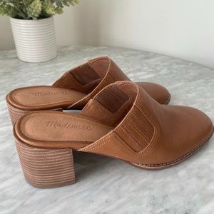 The Carey Mule in Leather - Madewell